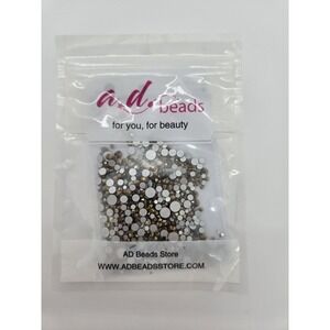 AURUM Randomly Mixed Size Non Hotfix High Quality Flatback Crystal Rhinestones